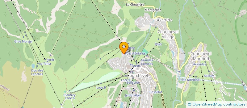 localisation de l'entreprise MADAME KATERYNA BORYSOVA à COURCHEVEL