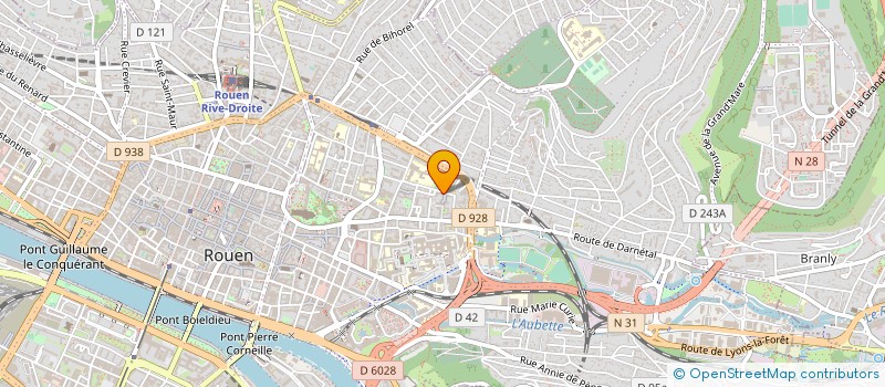 localisation de l'entreprise MADAME KATERYNA KEL  ROUEN