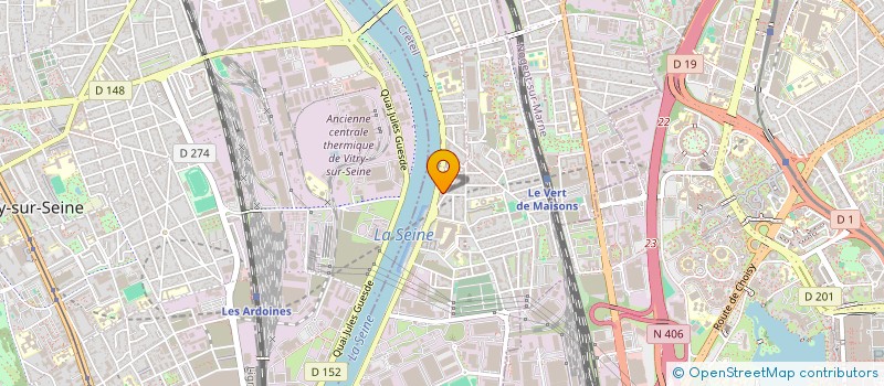 localisation de l'entreprise MADAME KATERYNA LYSENKO  ALFORTVILLE