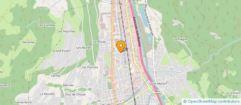 localisation de l'entreprise MADAME KATERYNA MALA  SALLANCHES