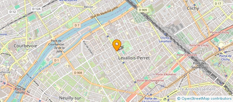 localisation de l'entreprise MADAME KATERYNA MARTYNESKU à LEVALLOIS-PERRET
