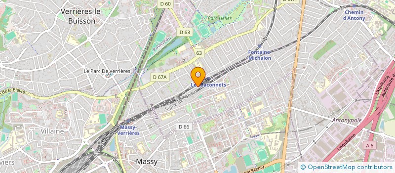 localisation de l'entreprise MADAME KATERYNA OSEMCHUK à ANTONY