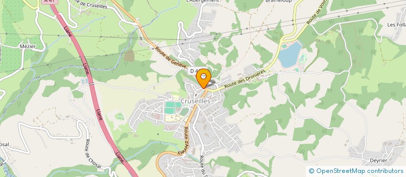 localisation de l'entreprise MADAME KATERYNA SHEVCHENKO  CRUSEILLES