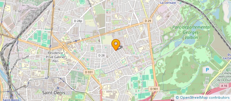 localisation de l'entreprise MADAME KATERYNA TSARUK à SAINT-DENIS