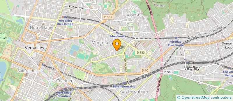 localisation de l'entreprise MADAME KATERYNA VOLOKHOVYCH à VERSAILLES