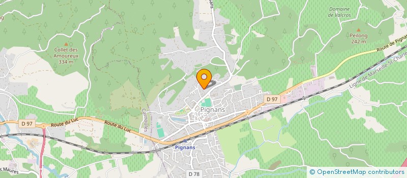 localisation de l'entreprise MADAME KATHALYNE GUINET  PIGNANS