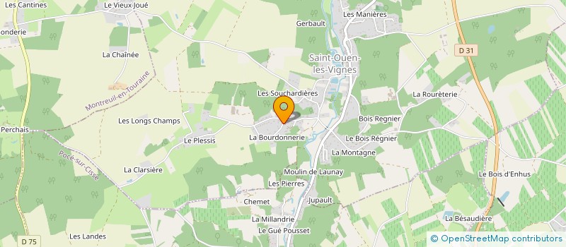 localisation de l'entreprise MADAME KATHARINA BOSSARD  SAINT-OUEN-LES-VIGNES