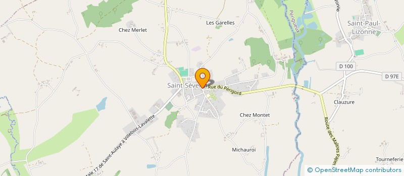 localisation de l'entreprise MADAME KATHARINA FINNINGER  SAINT-SEVERIN