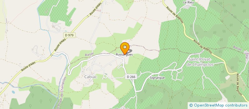 localisation de l'entreprise MADAME KATHARINA LOCHER  SAINT-PRIVAT-DE-CHAMPCLOS