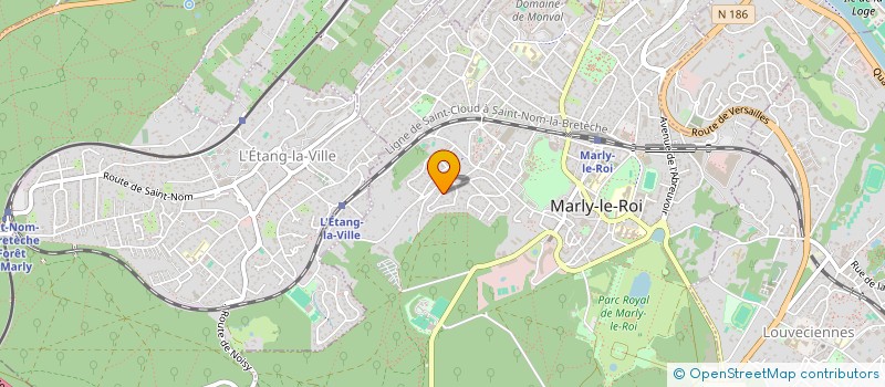 localisation de l'entreprise MADAME KATHARINA MEYER à MARLY-LE-ROI