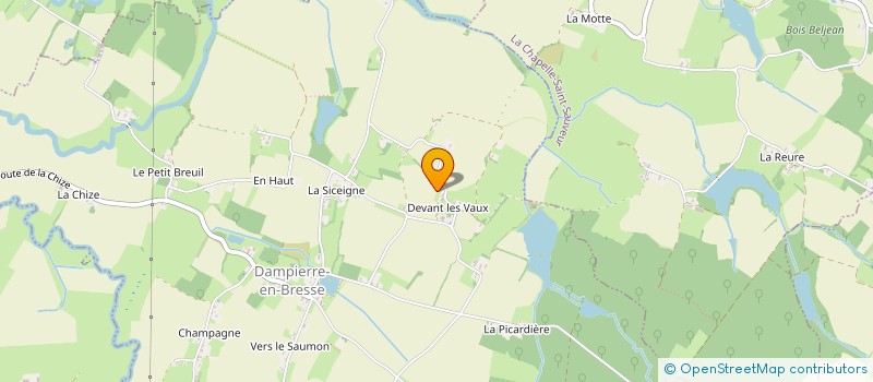 localisation de l'entreprise MADAME KATHARINA MOSIMANN  DAMPIERRE-EN-BRESSE