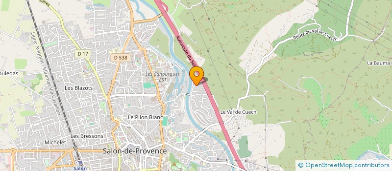 localisation de l'entreprise MADAME KATHARINA WALDORF  SALON-DE-PROVENCE