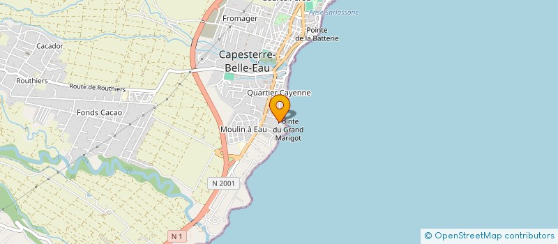 localisation de l'entreprise MADAME KATHARINA WILLIAMS  CAPESTERRE-BELLE-EAU