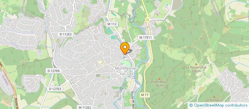 localisation de l'entreprise MADAME KATHARINA WOMPNER  MONTFERRIER-SUR-LEZ