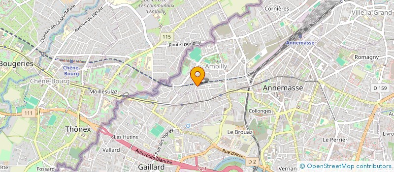 localisation de l'entreprise MADAME KATHARINE DAVIS  AMBILLY