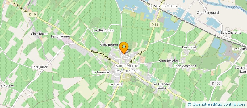 localisation de l'entreprise MADAME KATHARINE HOWSON à SAINT-MEME-LES-CARRIERES