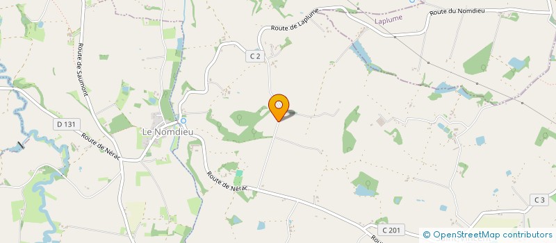 localisation de l'entreprise MADAME KATHERINE ARRIOLA CONTRERAS  SAINT-VINCENT-DE-LAMONTJOIE