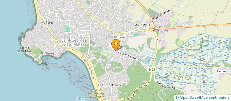 localisation de l'entreprise MADAME KATHERINE CHAMPION  SAINT-GEORGES-DE-DIDONNE