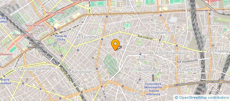 localisation de l'entreprise MADAME KATHERINE EVANS  PARIS