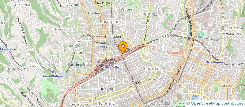 localisation de l'entreprise MADAME KATHERINE GREGOR à NICE