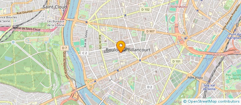 localisation de l'entreprise MADAME KATHERINE HIBBS à BOULOGNE-BILLANCOURT
