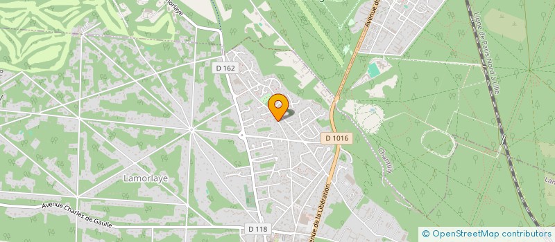 localisation de l'entreprise MADAME KATHERINE HIDEUX  LAMORLAYE