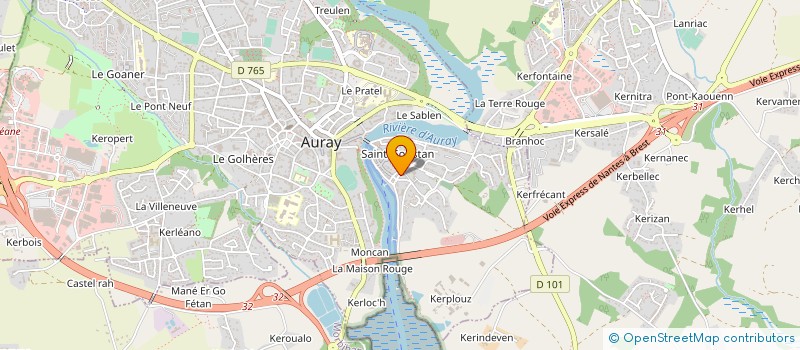 localisation de l'entreprise MADAME KATHERINE JENNINGS à AURAY