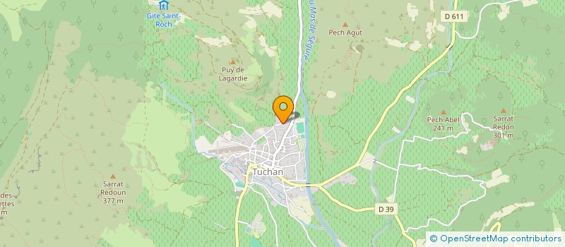 localisation de l'entreprise MADAME KATHERINE JONES  TUCHAN