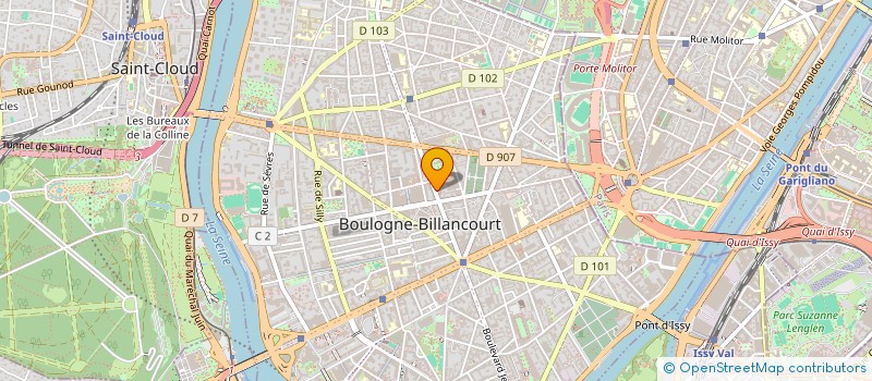 localisation de l'entreprise MADAME KATHERINE MARCOVITCH-BRUNEAU à BOULOGNE-BILLANCOURT