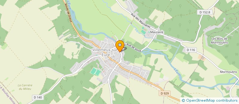 localisation de l'entreprise MADAME KATHERINE MARY KEAN à VILLEMEUX-SUR-EURE