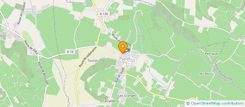 localisation de l'entreprise MADAME KATHERINE MCPHERSON-YOUNG  PUJOLS