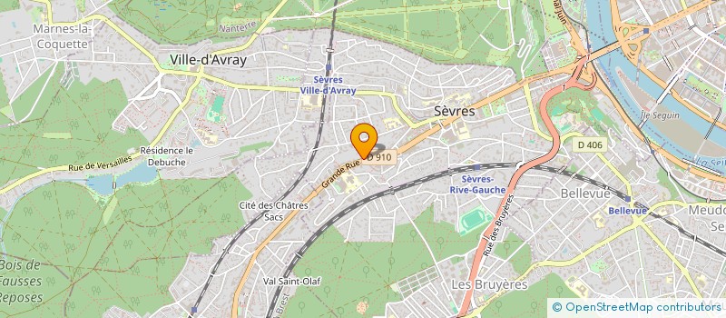 localisation de l'entreprise MADAME KATHIA BELARBI BELARBI à SEVRES