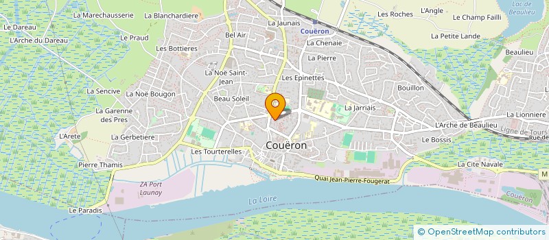 localisation de l'entreprise MADAME KATHIA CHOIMET à COUERON