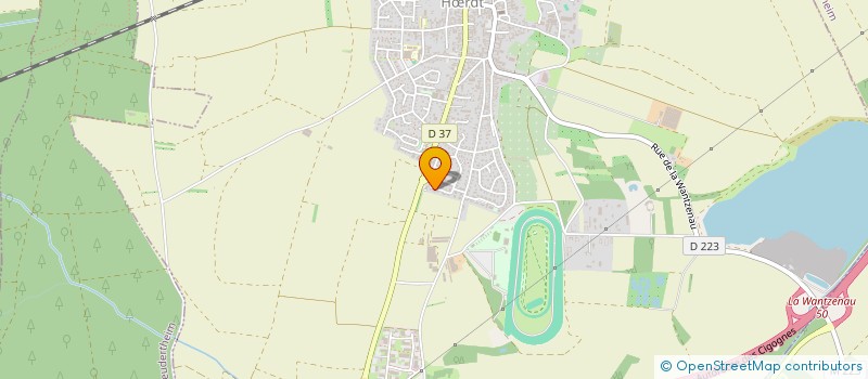 localisation de l'entreprise MADAME KATHIA HENCHES  HRDT