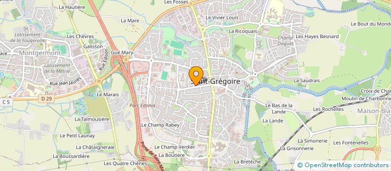 localisation de l'entreprise MADAME KATHIA LANGADI à CESSON-SEVIGNE