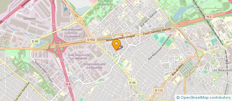 localisation de l'entreprise MADAME KATHIA LEANDRE à AULNAY-SOUS-BOIS