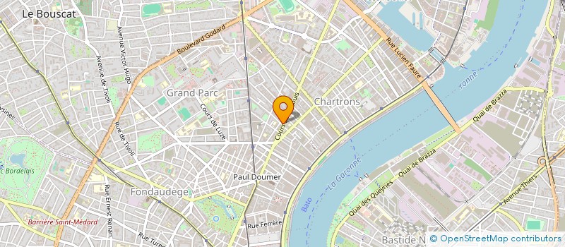 localisation de l'entreprise MADAME KATHIA LEROUZI  BORDEAUX