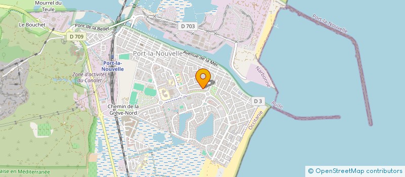 localisation de l'entreprise MADAME KATHIA ORTEGA  PORT-LA-NOUVELLE