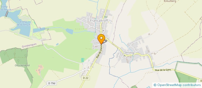 localisation de l'entreprise MADAME KATHIA SCHIEL  FRANCALTROFF