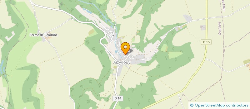 localisation de l'entreprise MADAME KATHLEEN ABRAHAM  AIZY-JOUY