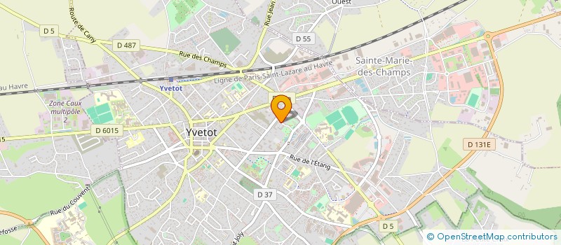 localisation de l'entreprise MADAME KATHLEEN BENARD à YVETOT