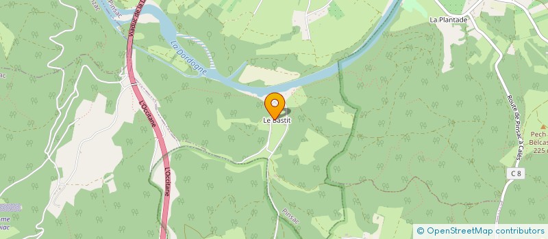 localisation de l'entreprise MADAME KATHLEEN CHALMERS  PINSAC