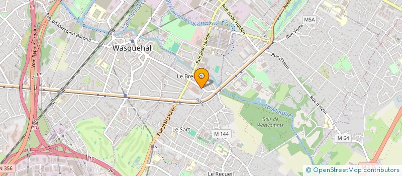 localisation de l'entreprise MADAME KATHLEEN DEBLAERE  LILLE