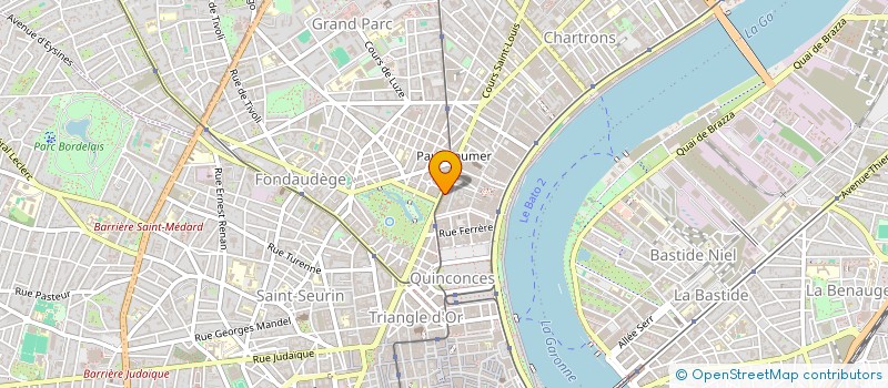 localisation de l'entreprise MADAME KATHLEEN GENTY  BORDEAUX