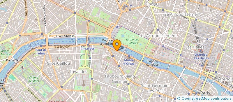 localisation de l'entreprise MADAME KATHLEEN GILBERT  PARIS