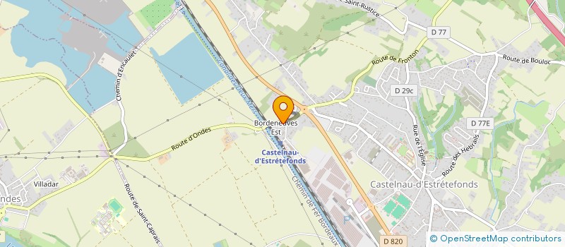 localisation de l'entreprise MADAME KATHLEEN JOLY  CASTELNAU-D'ESTRETEFONDS