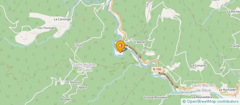 localisation de l'entreprise MADAME KATHLEEN LAIN  SAINT-HILAIRE-DE-LAVIT