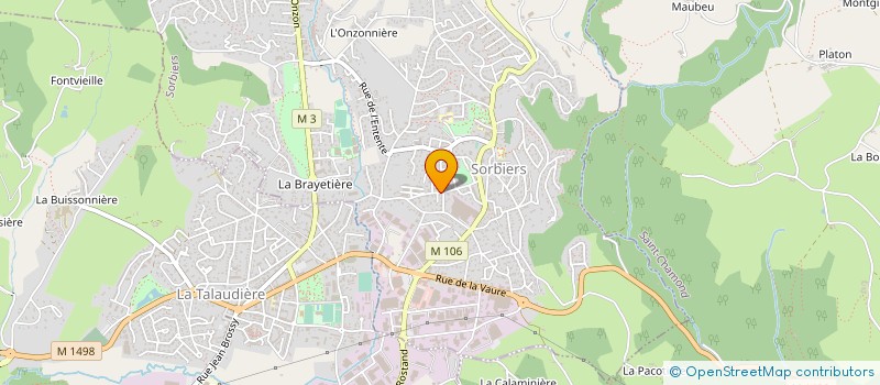 localisation de l'entreprise MADAME KATHLEEN LOGAN  SORBIERS