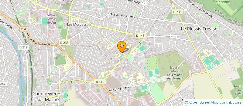 localisation de l'entreprise MADAME KATHLEEN MFUMUZINGI  CHAMPIGNY-SUR-MARNE