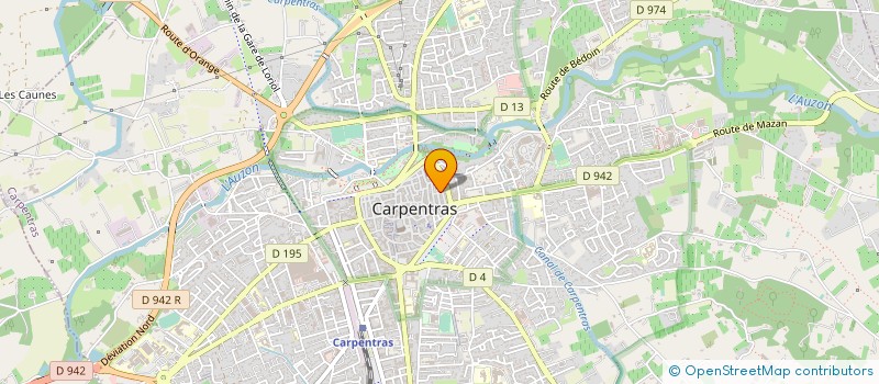 localisation de l'entreprise MADAME KATHLEEN PERSONNIC à CARPENTRAS